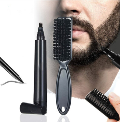Bartfüller Stift Stift mit Pinsel Haarausfall Behandlung Naturfarbe Wasserdicht
