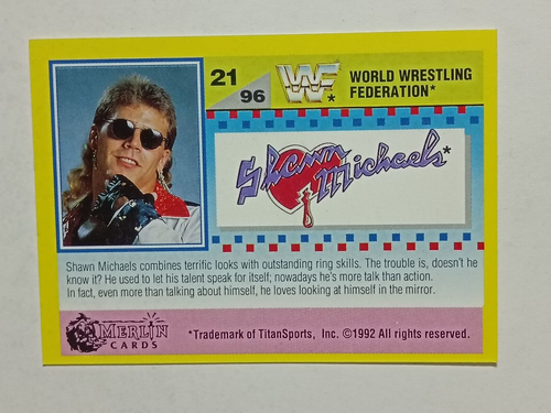 Merlin WWF World Wrestling Federation Gold Series 2 Karten 1992 - Bild 43 von 193