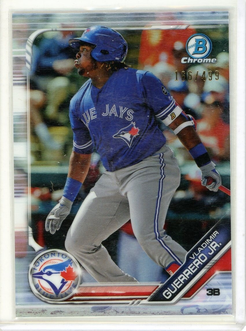 Vladimir Guerrero Jr. 2019 Bowman Chrome Refractor 166/499