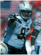 Luis Castillo San Diego Chargers Signed 8x10 Autographed Photo COA 