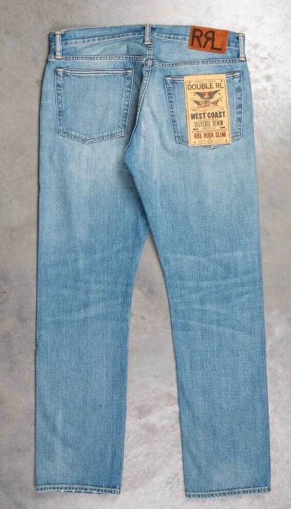 【値下げ】RRL High Slim 31x30 RRL Regular 31 Size Jeans Men's 30 in Inseam for sale | eBay