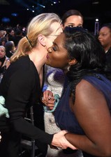 Meryl Streep Danielle Brooks during TNT's 21st Annual Screen Actor - Old Photo