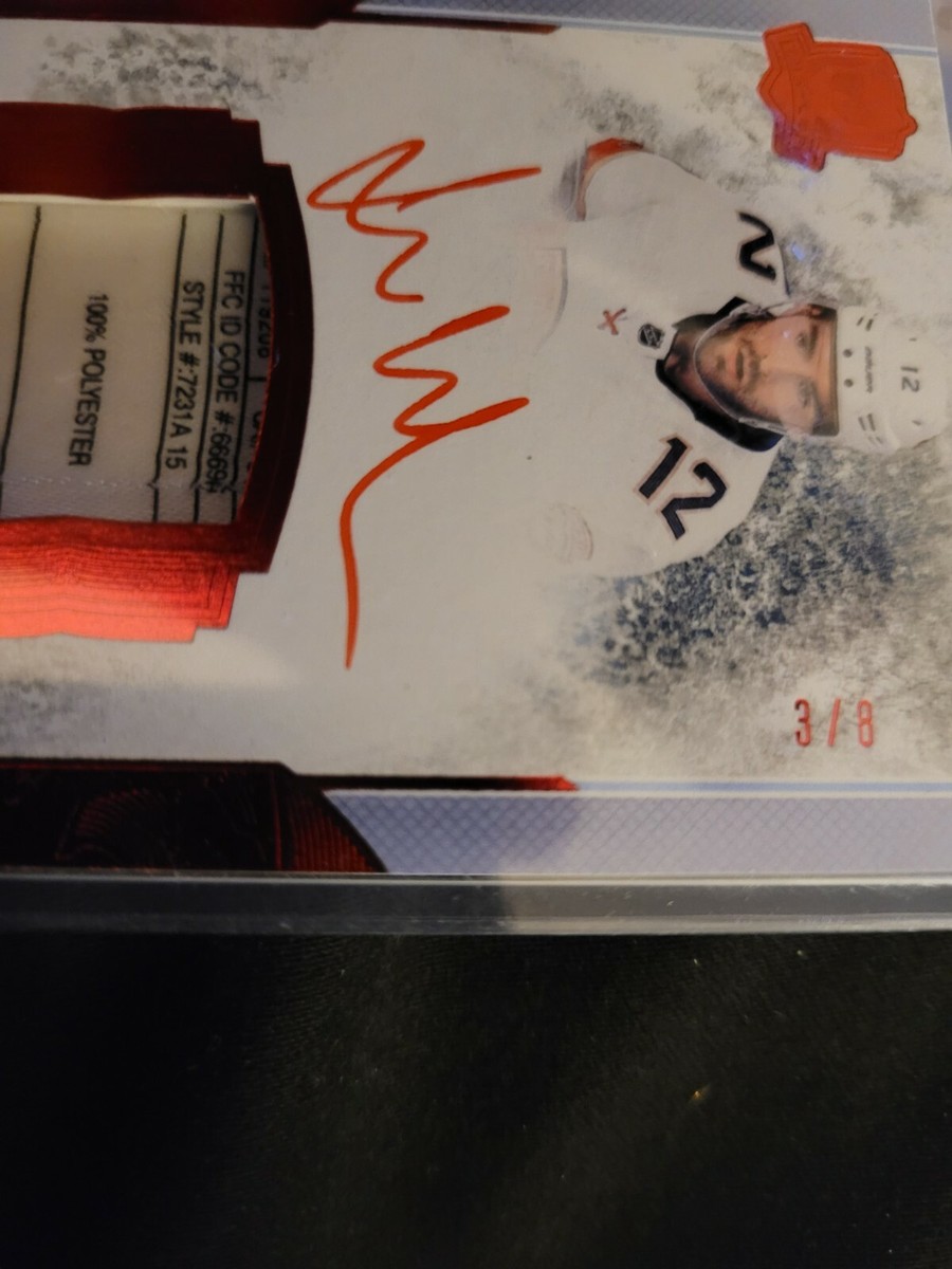 IAN McCOSHEN 17-18 the cup rookie red patch tag auto #3 /8 florida