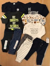 Carter's Others Infant Boys Winter Clothing Lot of 11 4 Used Size 6 Months