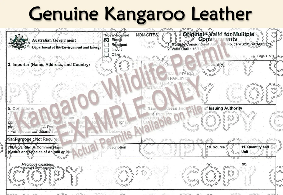 【oZtrALa】 Oiled KANGAROO Leather Hat Cowboy Western Outback Mens Golf AUSTRALIAN - Image 4 of 4