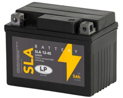 Batterie 12V 5Ah LANDPORT SLA 12-4S für MBK Nitro 50 Kymco Gilera Runner, YAMAHA
