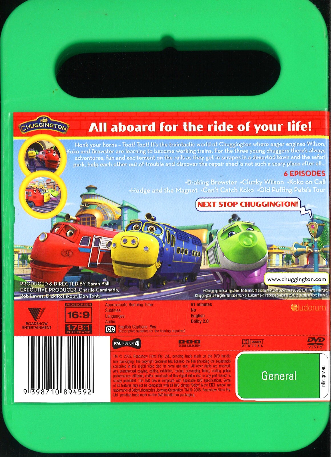 Let's Ride The Rails Dvd Chuggington-Let's Ride the Rails (DVD, 2008) for sale online | eBay ...