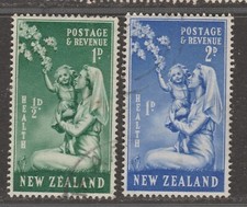 1949 NZ Nurse & Child Health SET SG 698/99 Used