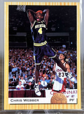 1993 Classic Draft Picks #1 Chris Webber Golden State Warriors RC Rookie