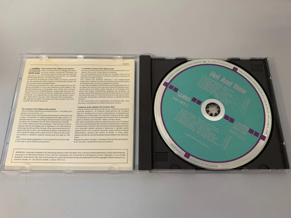 Various – Hot And New - very rare Target CD © 1984 - Laura Branigan,Alphaville.. - Bild 2 von 3