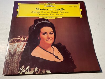lp Montserrat Caballé, Arien aus Opern von Gounod, Meyerbeer, Charpentier, Bizet