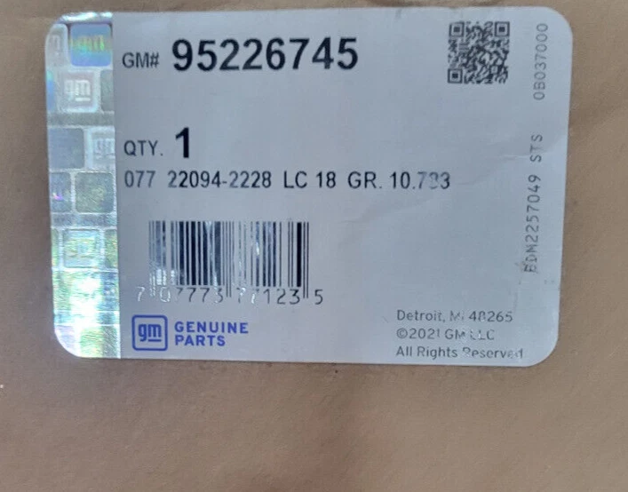 GM 95226745 Power Window Motor & Reg Assembly LS Front Left fits 11-12 Cruze * - Image 2 of 2