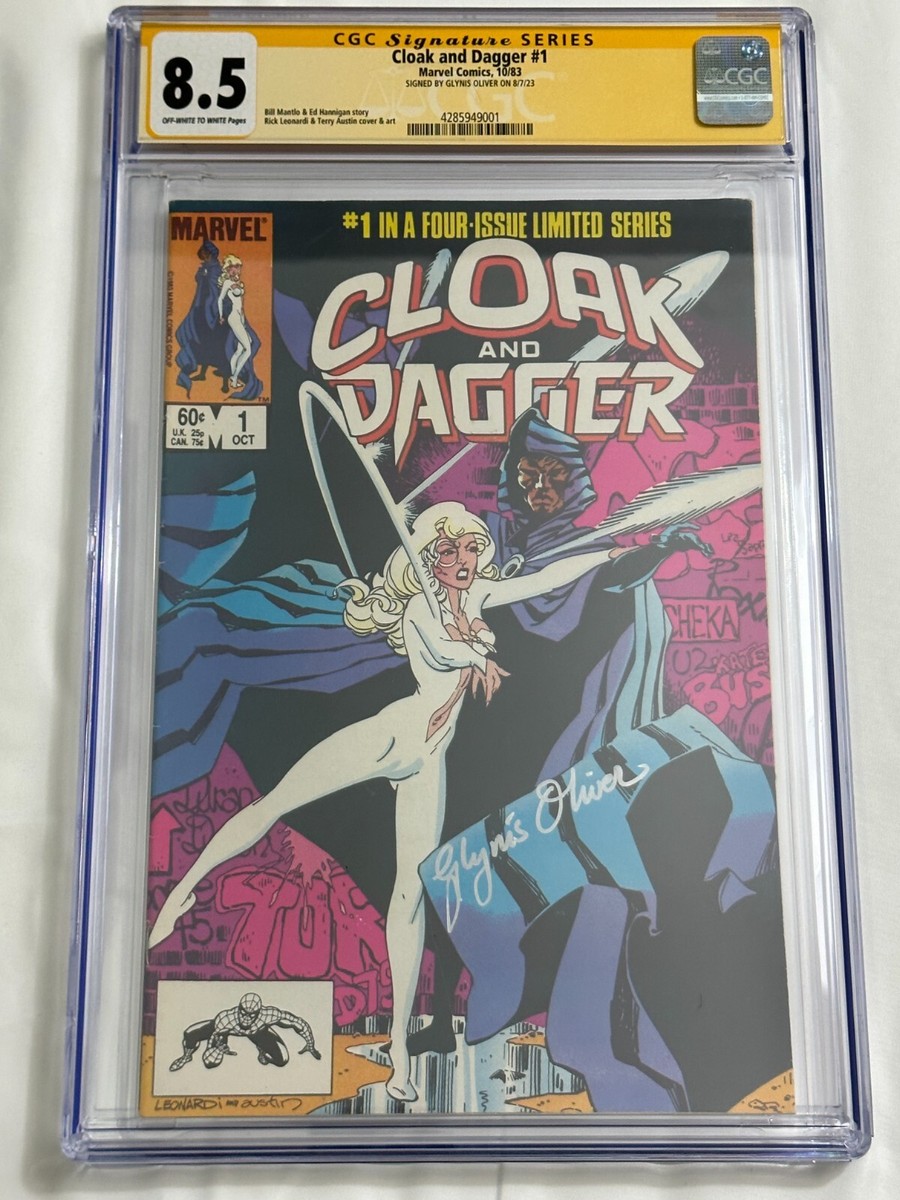 Cloak and Dagger #1-4 Full Run CGC Signature Series Signed by