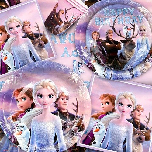 Eiskönigin Frozen Kinder Geburtstag Party Deko Anna Elsa Party Dekoration Ballon - Bild 3 von 10