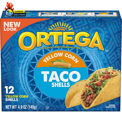 Yellow Corn Taco Shells, 4.9 Ounce, 12 Shells
