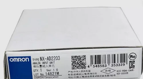 New in Box Omron NX-AD2203