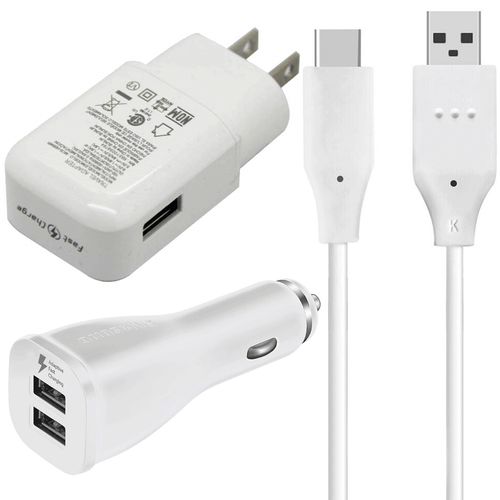 For LG V20 V30 V40 G7 G6 G5 USB Wall Charger Type-C Cable Rapid Fast Charger Lot - Picture 76 of 77