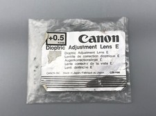 Canon Dioptric Adjustment Lens E +0.5