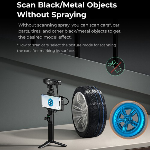 CREALITY CR-Scan Ferret Pro 3D Scanner 0.1mm Precision 30fps Scanning Speed AU - Picture 8 of 12