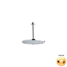Phylrich K832-025 * 12 Inch Round Ceiling Shower Head Rainshower, Polished Gold 