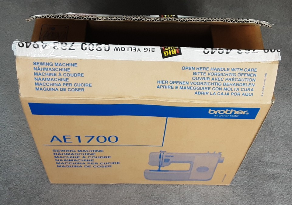 Brother AE1700 Sewing Machine. Requires foot pedal/power supply. eBay