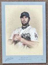 Eric Gagne 2005 Studio Portraits Leather Lumber Blue Black White #89 /35 Dodgers