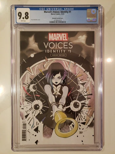 Marvel's Voices Identity 1 Momoko Variant CGC 9.8 Marvel Comics 2021