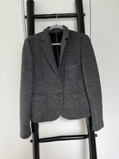 Bauer Fitted Grey Wool Jacket