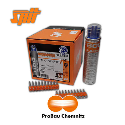 ITW Spit Nägel Für Pulsa 800 - HC6-27 (500 Stück), Professionelle Betonnägel