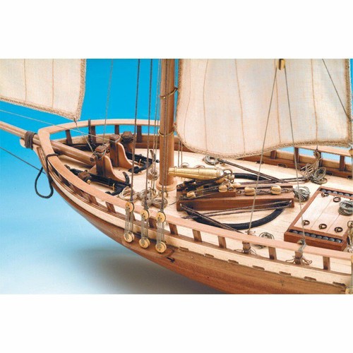 Ship Building Bundle "Virginia" Schooner 1:41 Scale Kit #22135 + Tools & Extras! - Picture 5 of 12