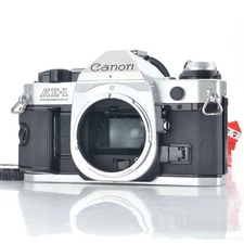 Canon AE-1 Program Silver 35mm SLR Film Camera Body from Japan [Exc+5]
