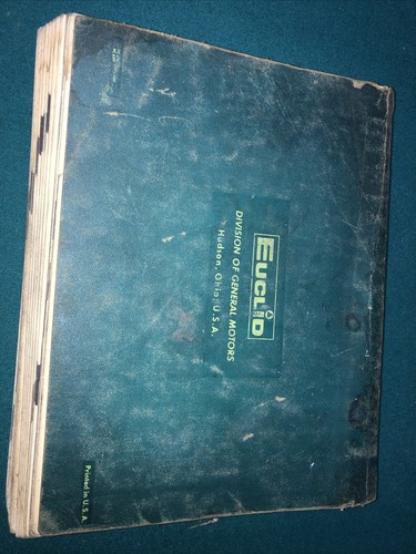 EUCLID General Motors 69TD R-30 70TD REAR DUMP PARTS CATALOG - Picture 2 of 7