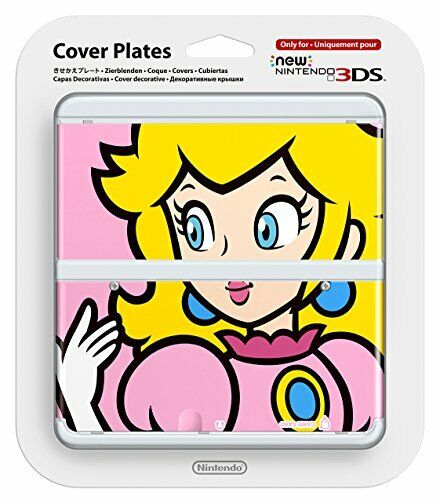 Nuovo Nintendo 3ds Cover Plates Princess Peach solo per Nintendo New 3DS - Foto 1 di 1