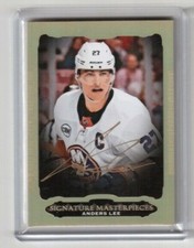 2018-19 Ultimate Signature Masterpieces USM-AL Anders Lee New York Islanders 