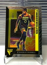 2020-21 Panini Flux Basketball Base Card - D'ANGELO RUSSELL T-Wolves #105