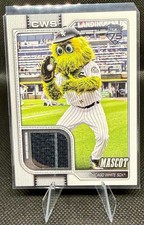 2026 Topps #MAS-CWS Mascot Mascots Relics SP - Chicago White Sox