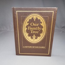 Vintage Our Family Tree A History Of Our Family Poplar Books Genealogy 1977 HC