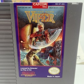 Code Name: Viper (Nintendo Entertainment System, 1990) NES, w/ Box & Manual