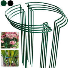 4/8/16PCS Round Metal Plant Supports StakeHydrangea Strong Metal Garden UK