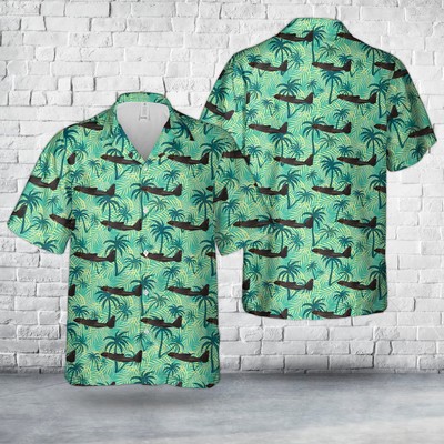 Lockheed C 130J SOF Special Mission Aircraft Hawaiian Shirt