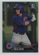 2016 Bowman Chrome Prospects Green Refractor 84/99 DJ Wilson #BCP170 2i0