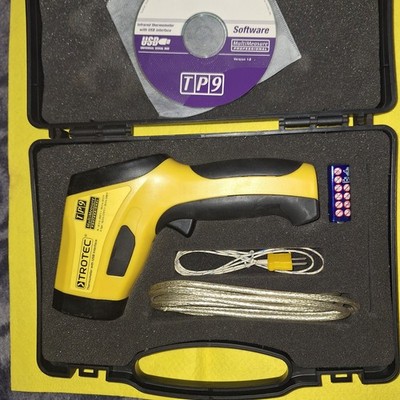 Dual Laser Pyrometer  -50 bis 1600 grad +k Fühler +Software
