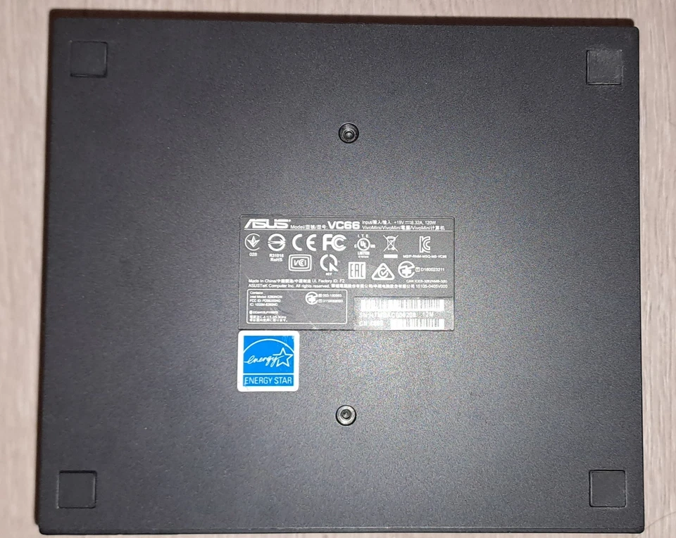 PC ASUS VivoMini VC66 Intel Core i5 7400 CPU @ 3,0 U GHz 8 GB de RAM Windows 10 Foto 3 de 4