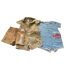 Baby Clothing Lot 24 Months Summer Boy Bodysuit Shorts