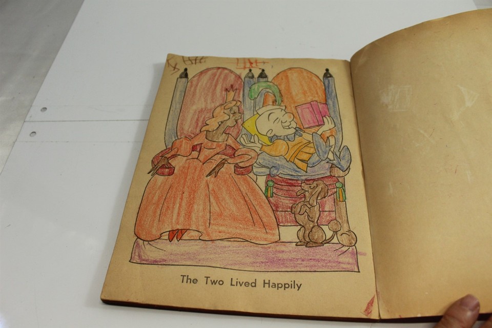 Vintage 1965 Mister Magoo Coloring Book 128 Pages Retro Cartoon ...