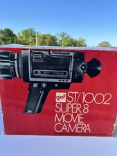 GAF ST/1002 Super 8 Movie Camera In Original Box