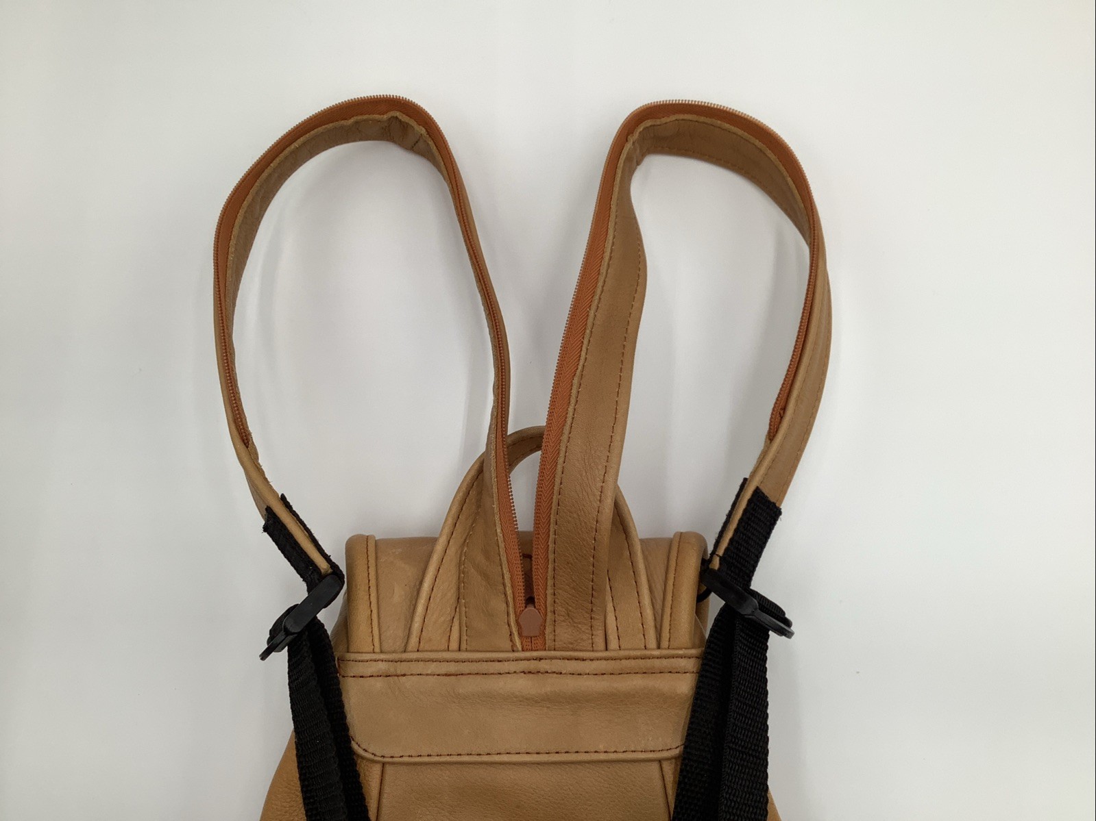 Small Mini Backpack Purse, Drawstring & Clip Clos… - image 11