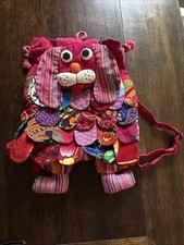 Child Puppy Dog Multicolor Backpack Fabric