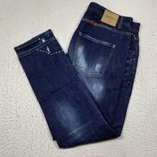 Dsquared2 Skater Jeans Mens Size 50 Blue Pain...