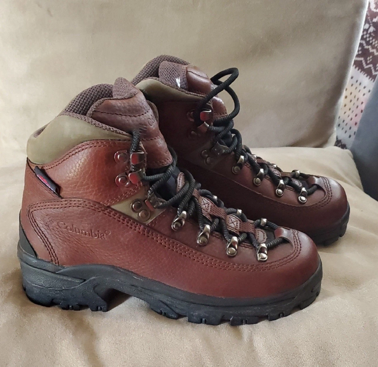 Columbia Elkridge Boot II Men's Brown Hiking Boots Size 5.5 Women’s 6 1/2
